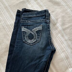 Big star dark denim boot coot jean